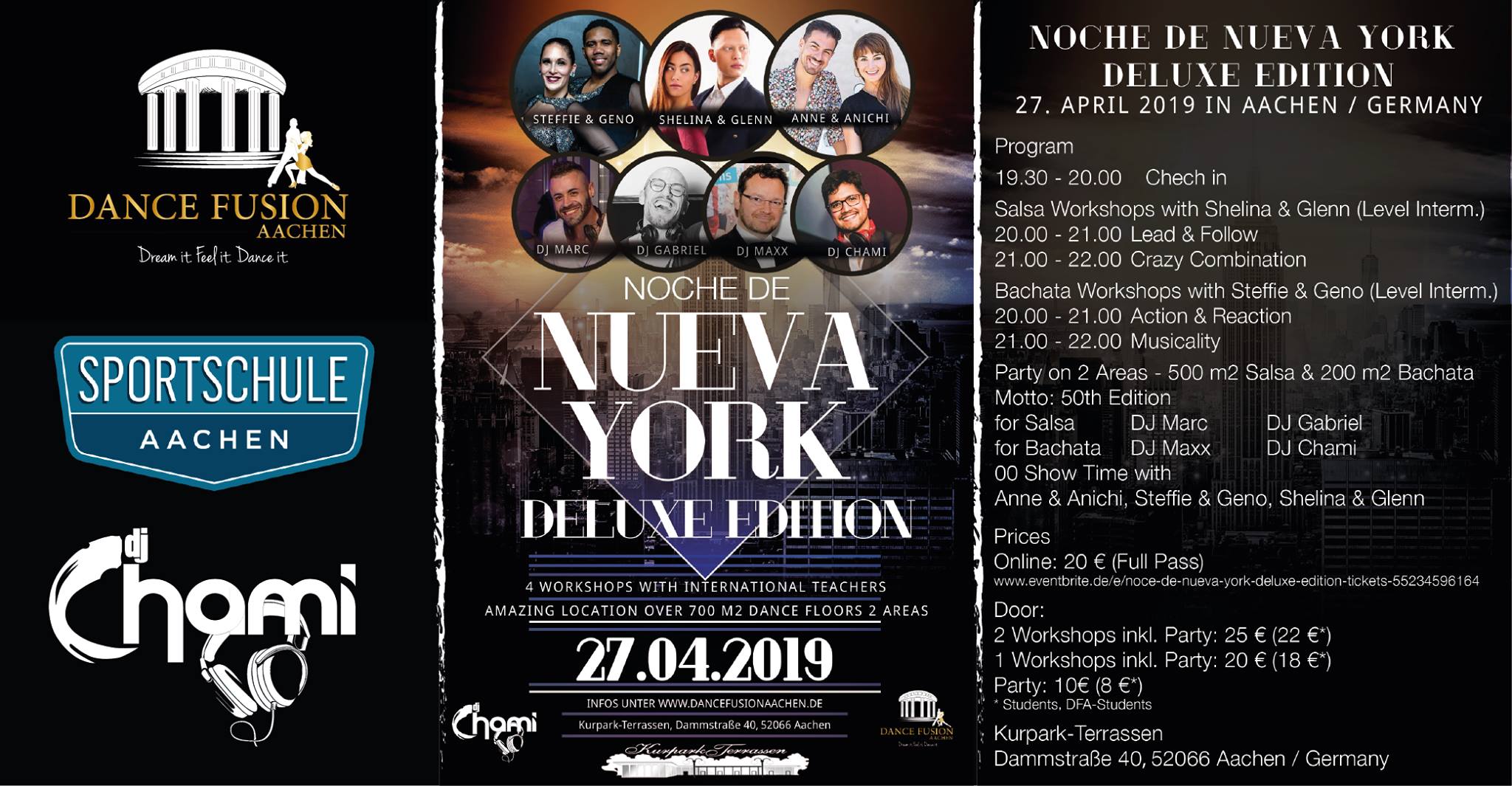 Noche de Nueva York Deluxe Edition, I will be there!