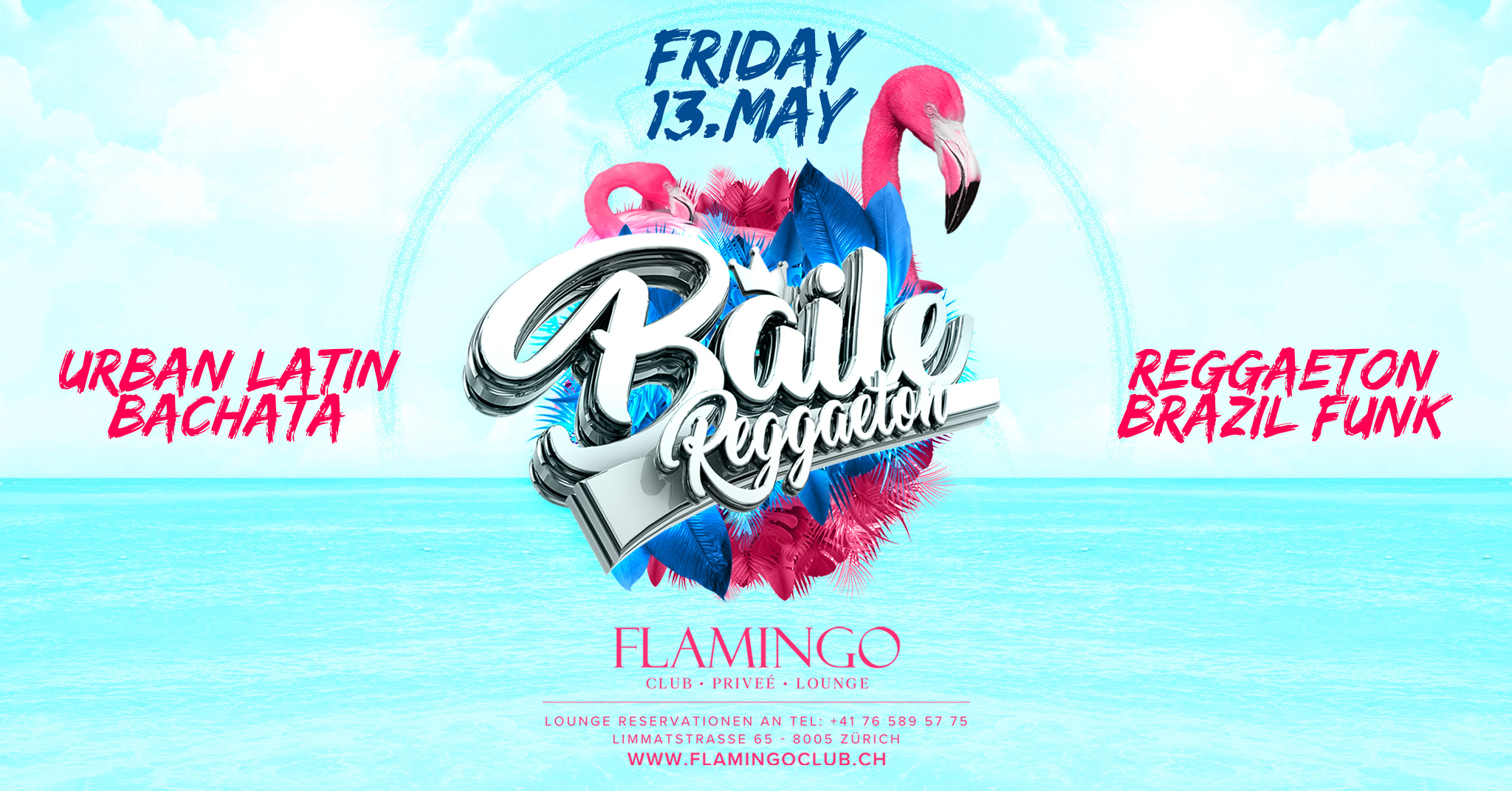 13.05 Baile Reggaeton • Flamingo Club