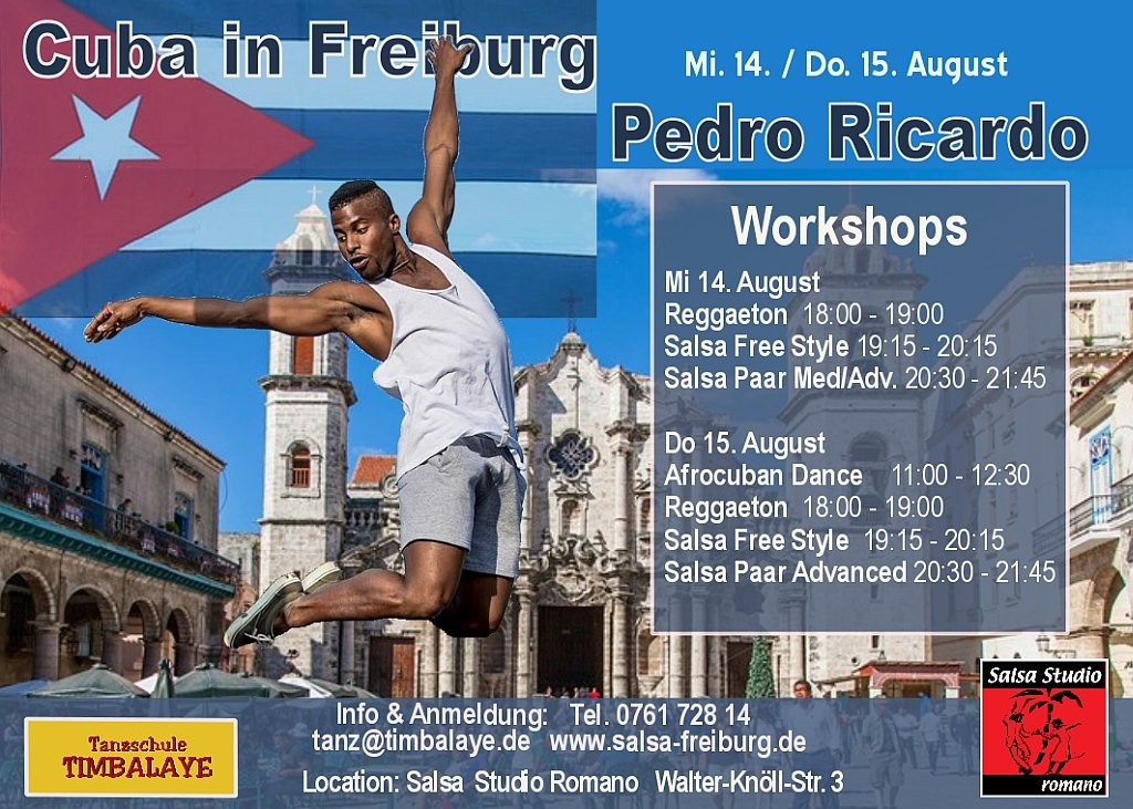 Cuba in Freiburg with Pedrito