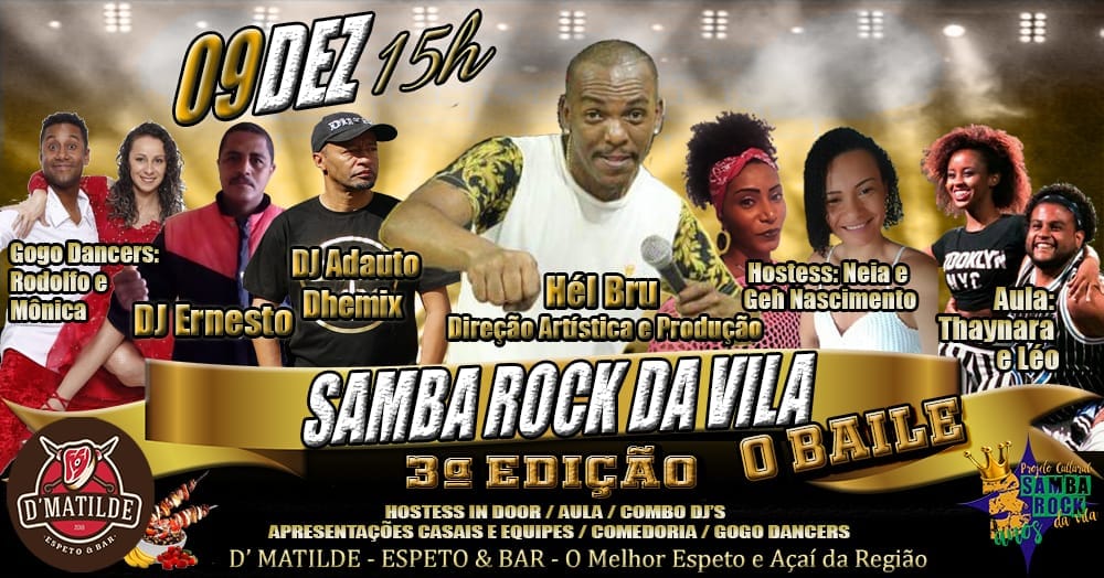 Samba Rock Da Vila- O BAILE