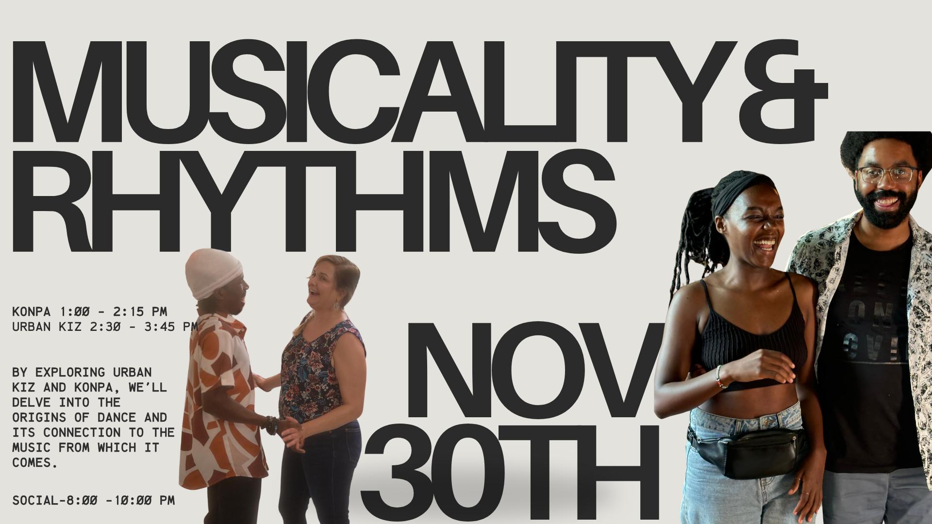 Musicality & Rhythms: Konpa and Urban Kiz Edition