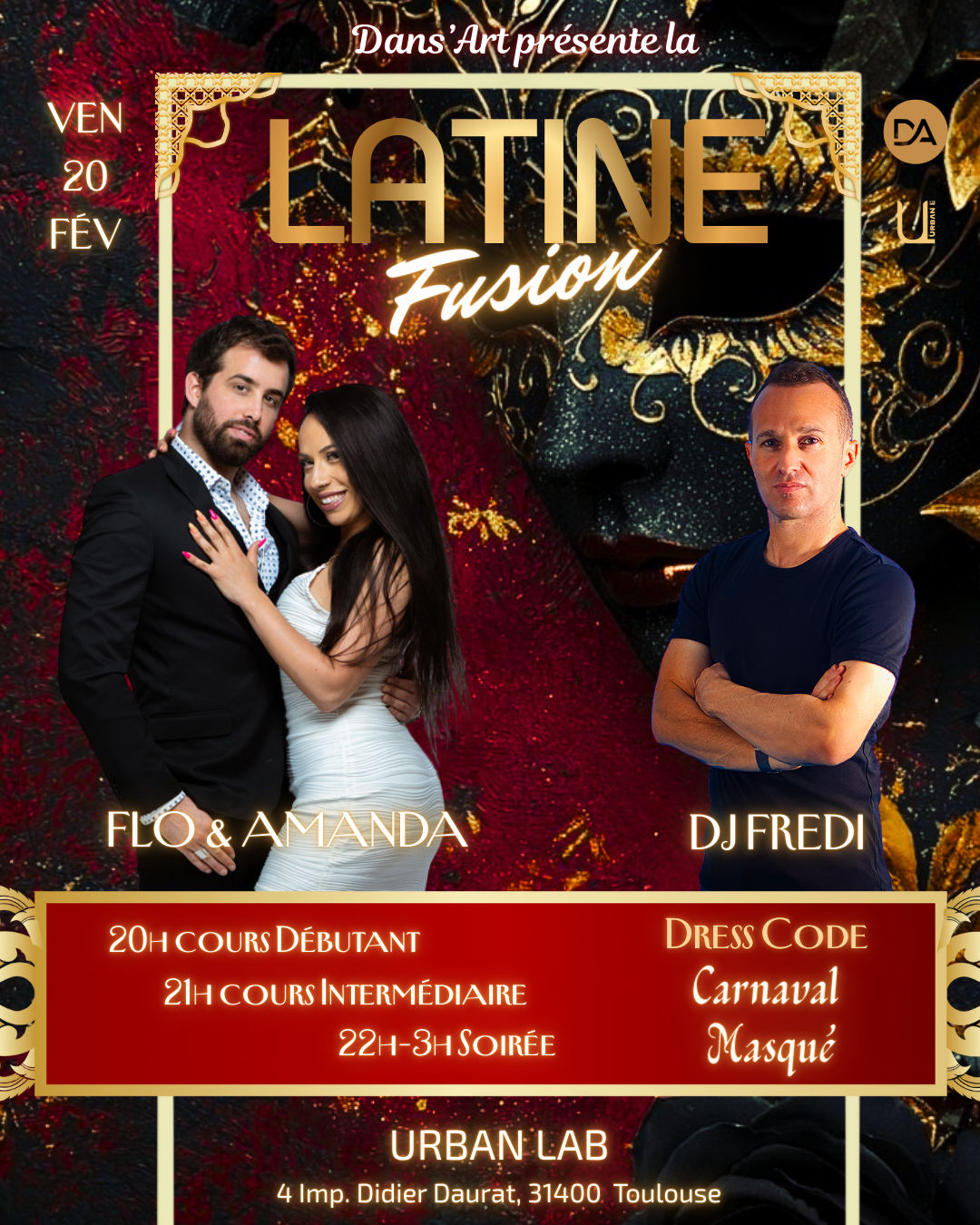 Latine Fusion ~ Carnaval Masqué 🎭 100% Bachata