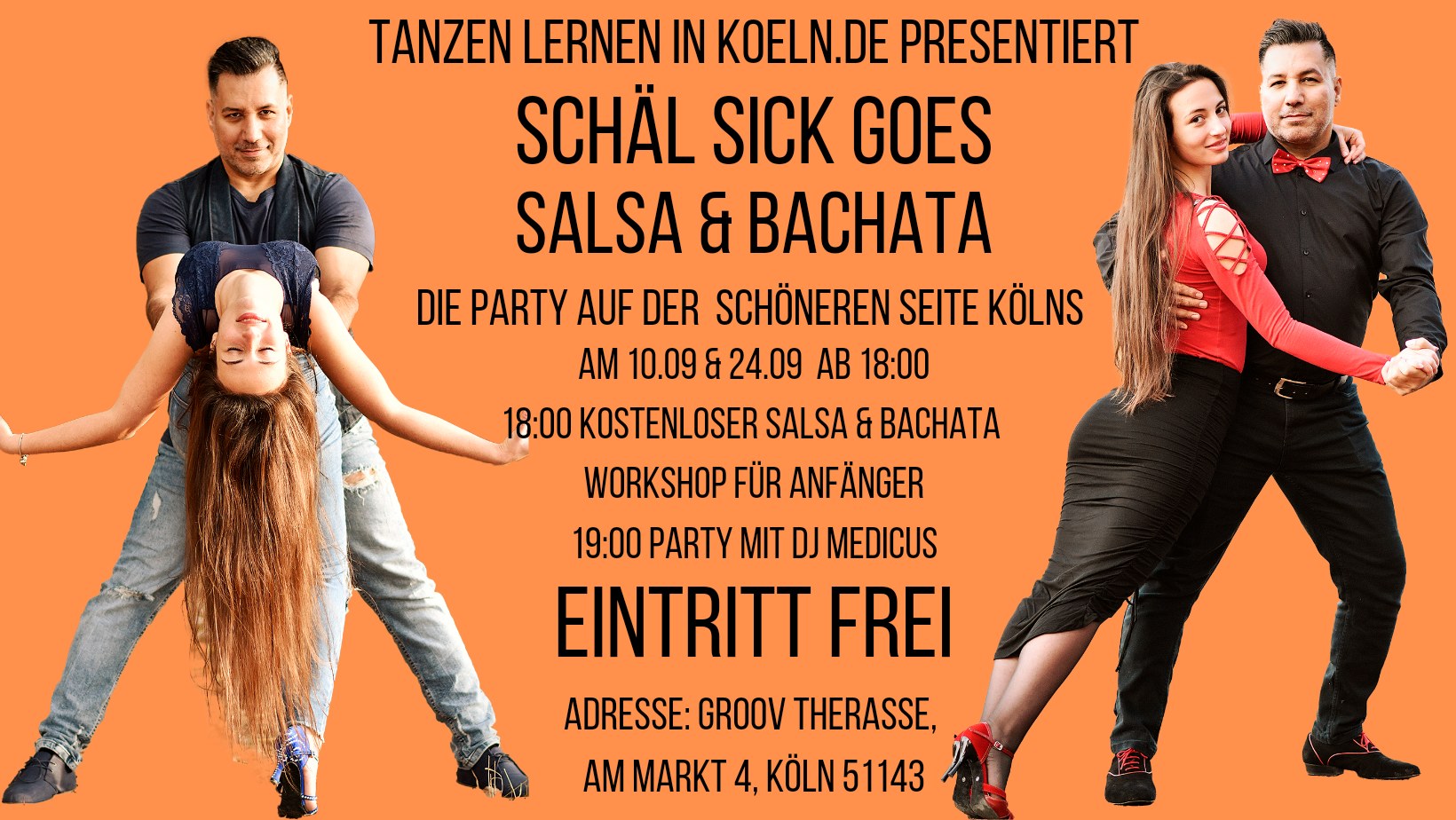 Salsa & Bachata Party in Köln Rechtsrheinisch