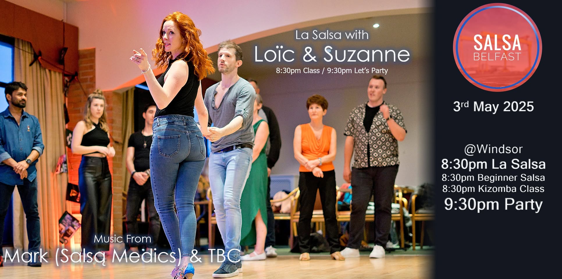 Windsor Salsa Party (May 2025) ft Loïc & Suzanne