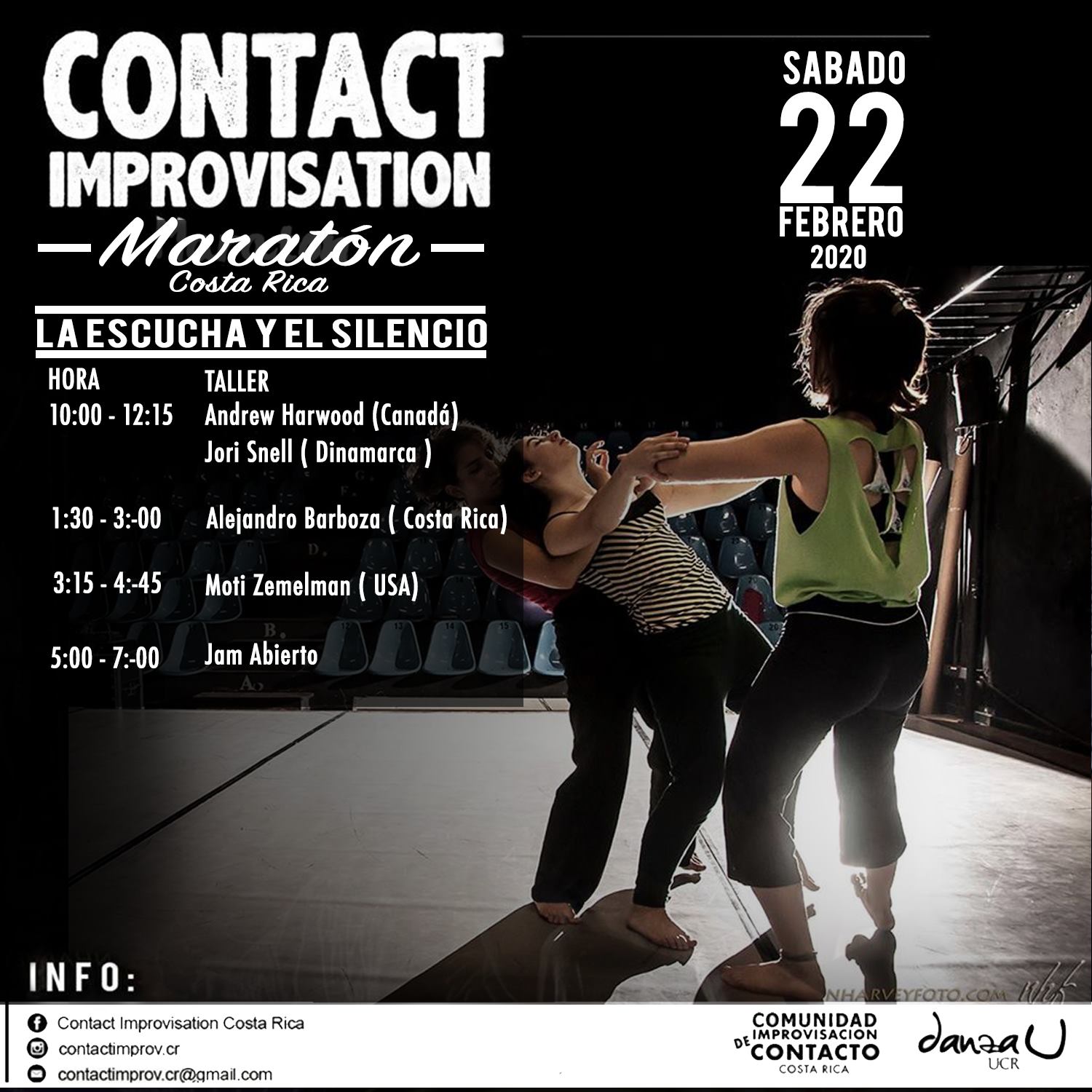 Maratón de Contact Improvisation CR 2020