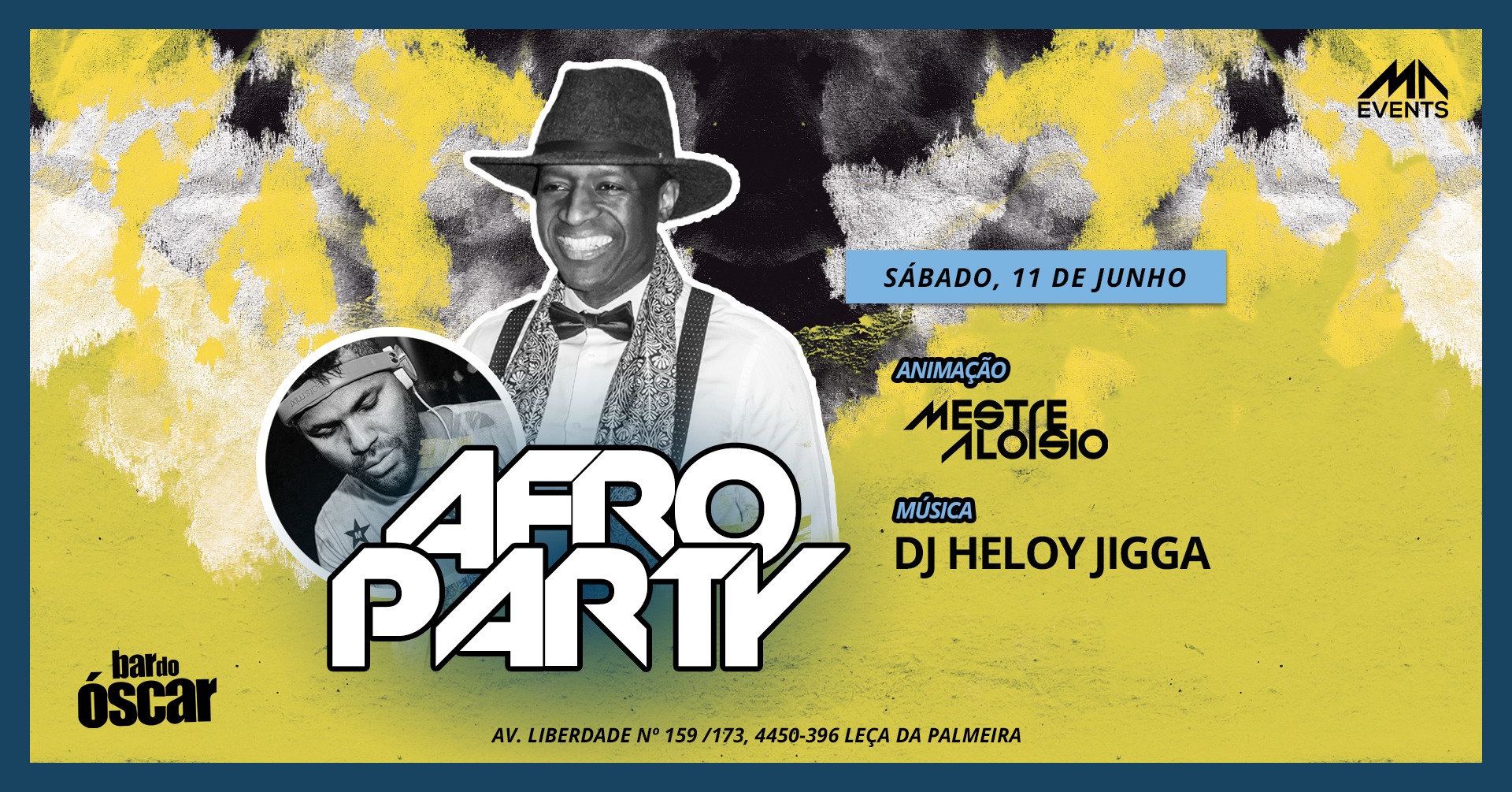 Afro Party c Mestre Aloísio e DJ Heloy Jigga