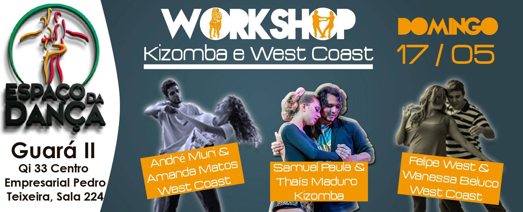 Workshop de Kizomba e West Coast