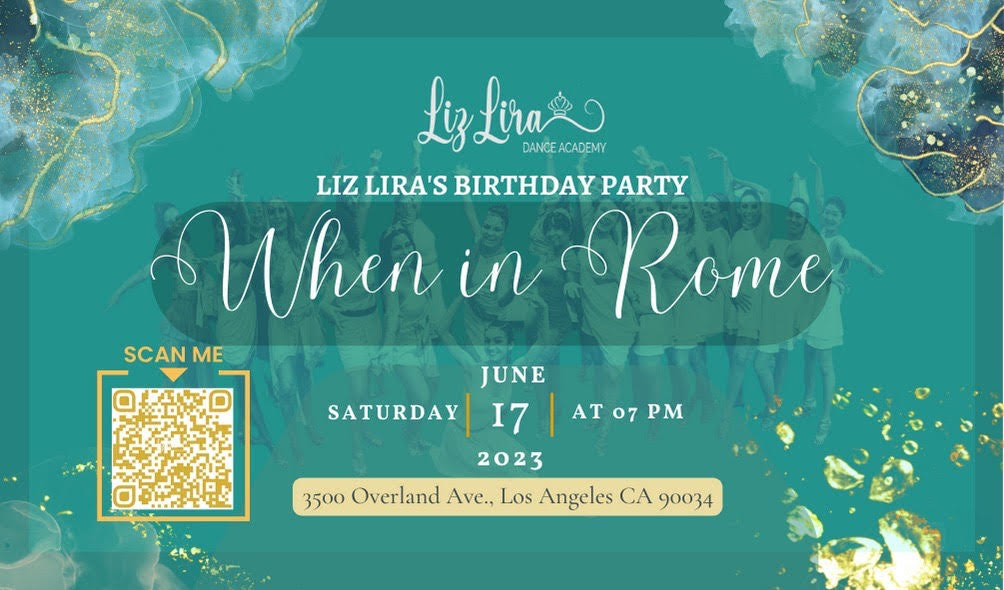 When In Rome - Liz Liras' Birthday Celebration