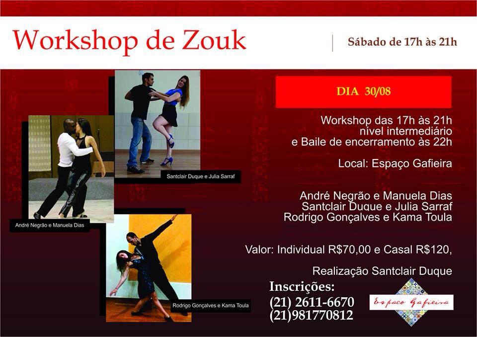Workshop Zouk Niterói