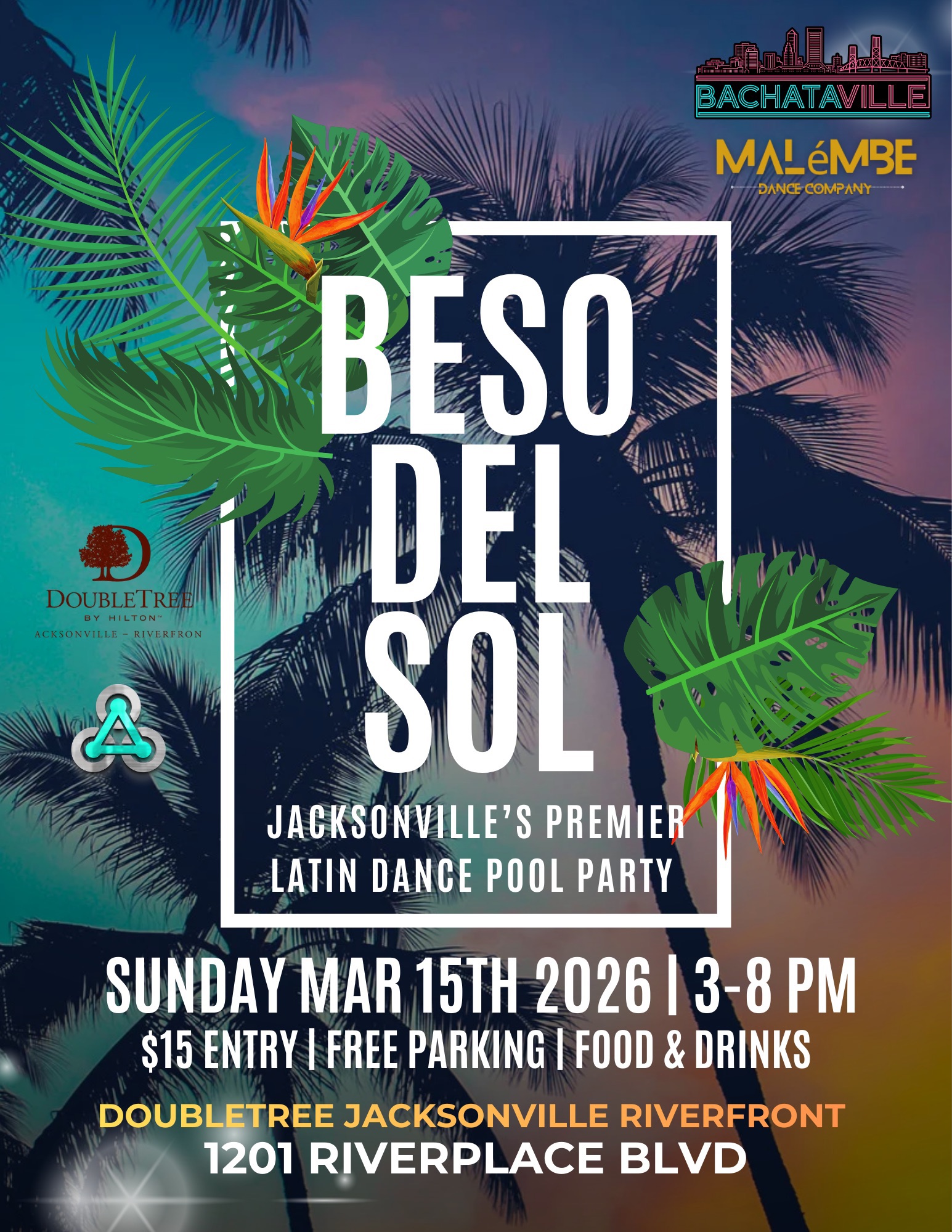 Beso Del Sol - Jacksonville’s Premier Latin Dance Pool Party