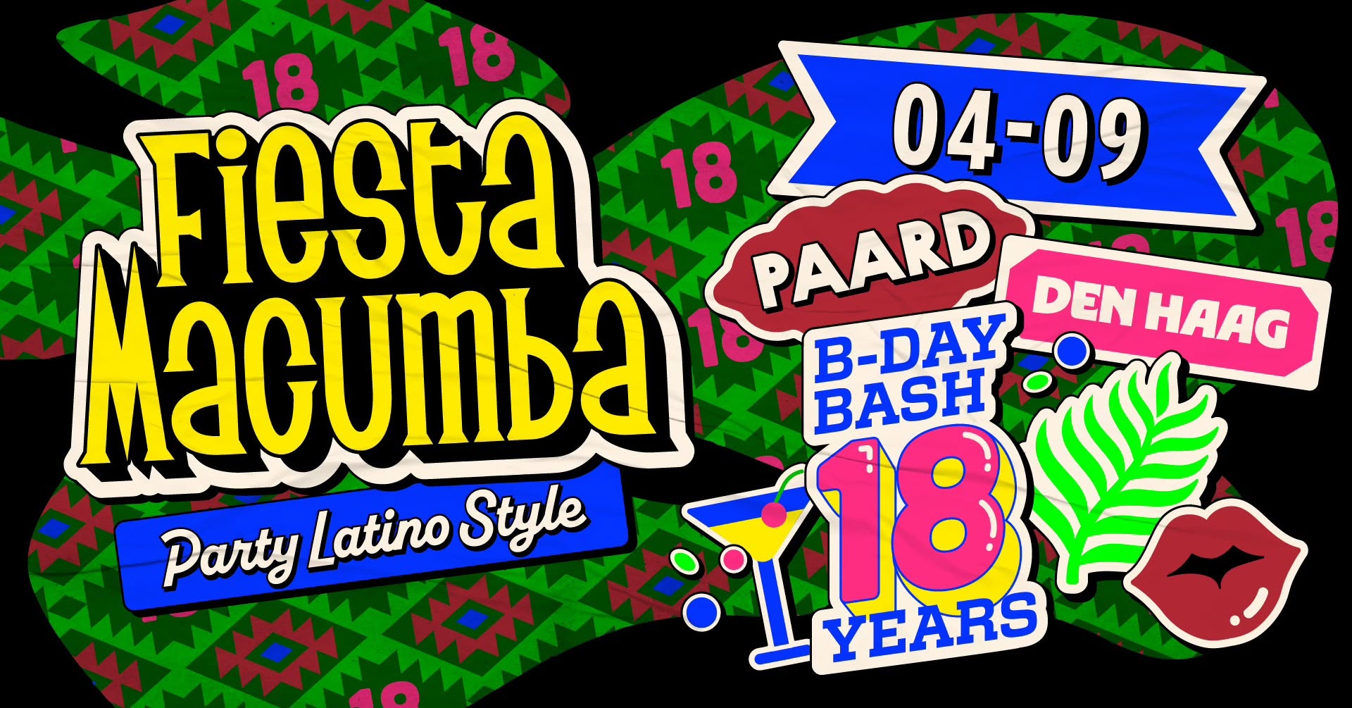 Fiesta Macumba B-Day Bash 🎂 Paard Den Haag