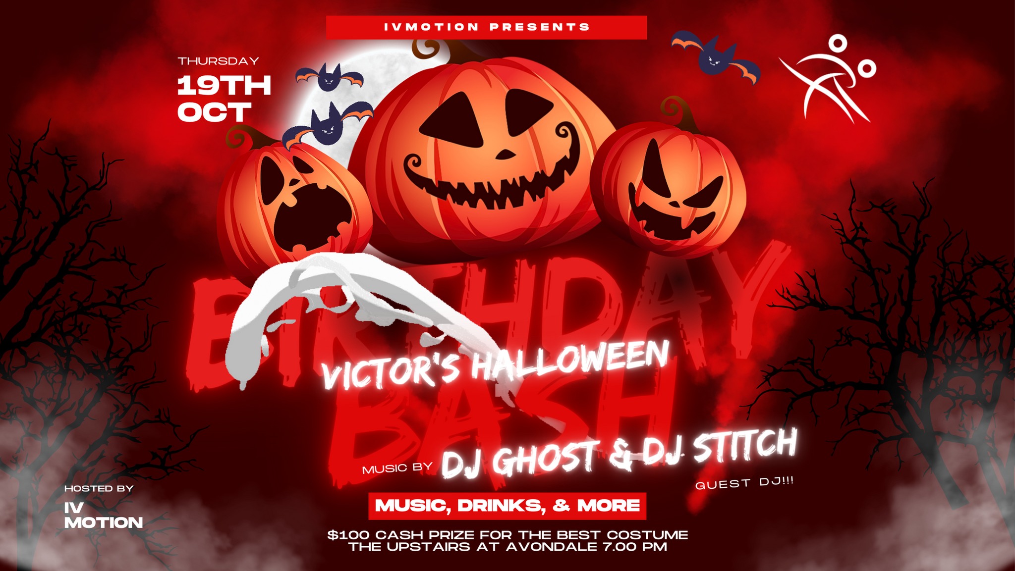 Victor's Halloween Birthday Bash