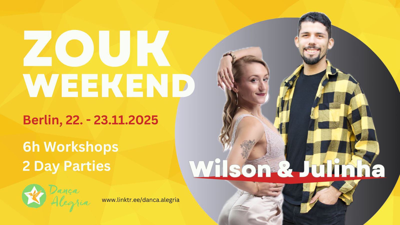 Zouk Weekend with Wilson & Julinha