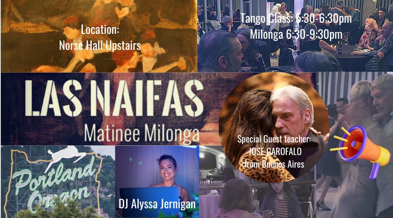 Las Naifas Matinee Milonga March 2024