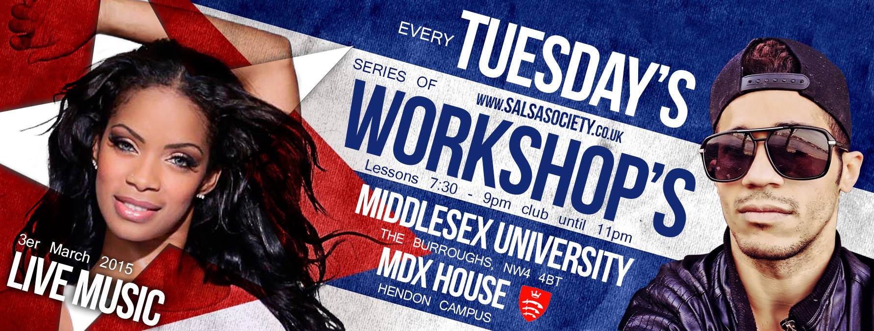 SERIES WORKSHOP WITH YANET FUENTES & ETIAN ANTUCHE @ MIDDLESEX UNIVERSITY