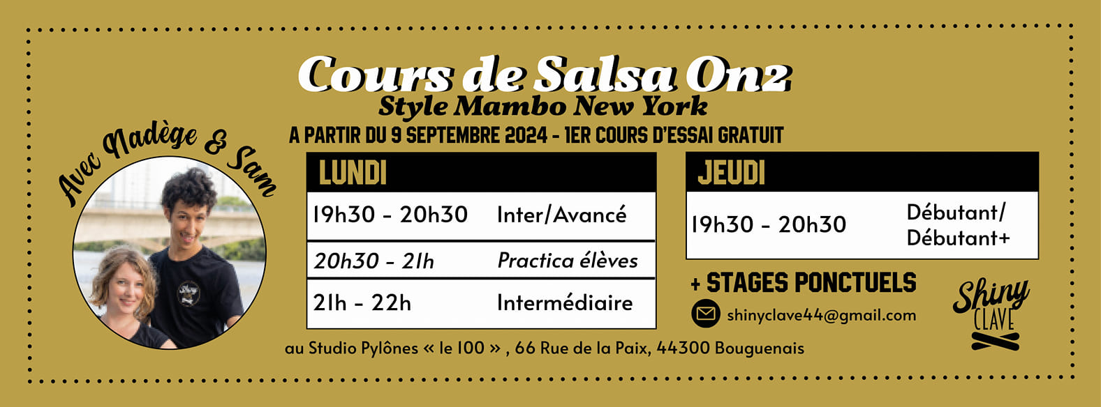 Rentrée Shiny Clave 2024