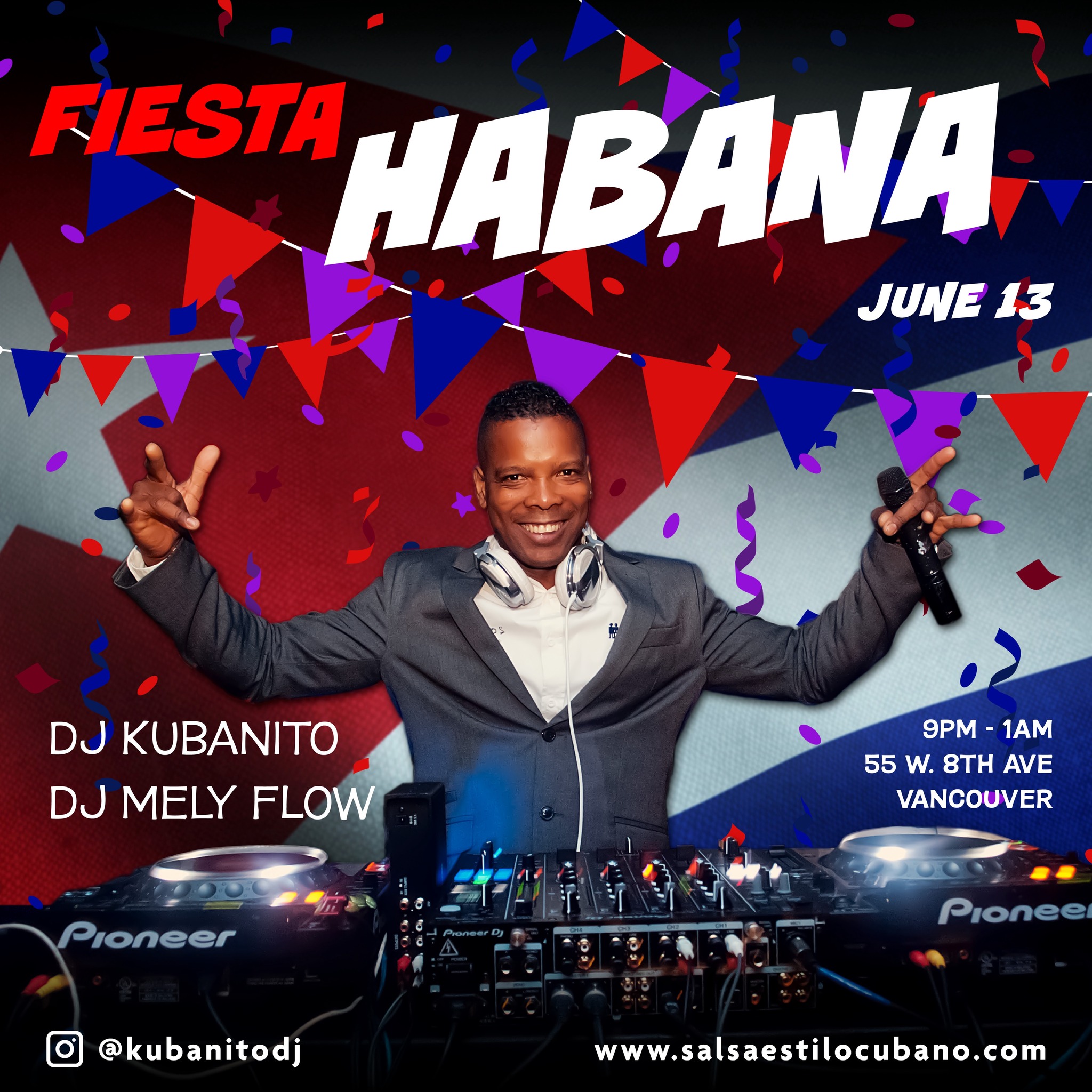 Fiesta Habana With DJ Kubanito!!!