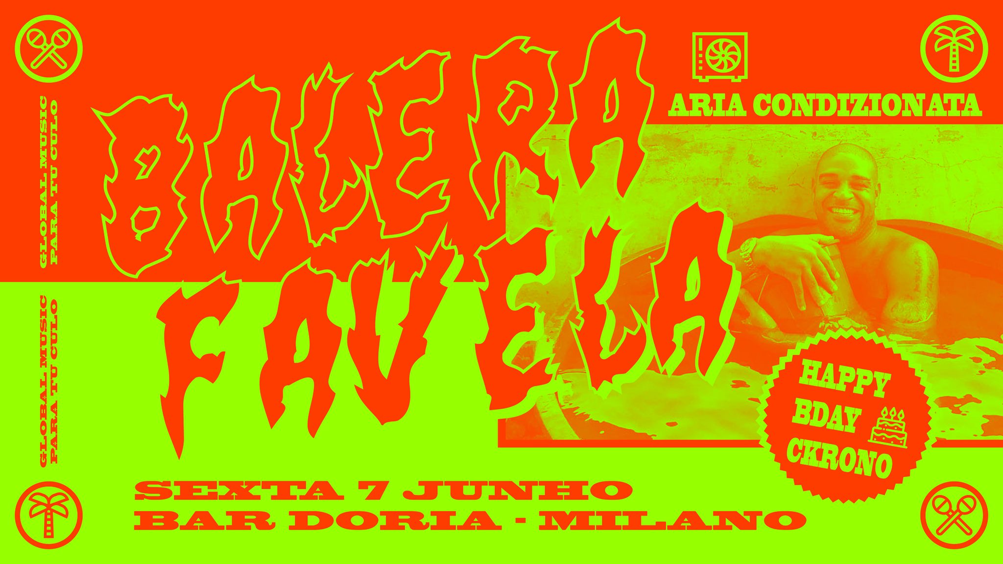 Balera Favela - 7 Junho no Bar Doria β§ Happy Bday Ckrono!