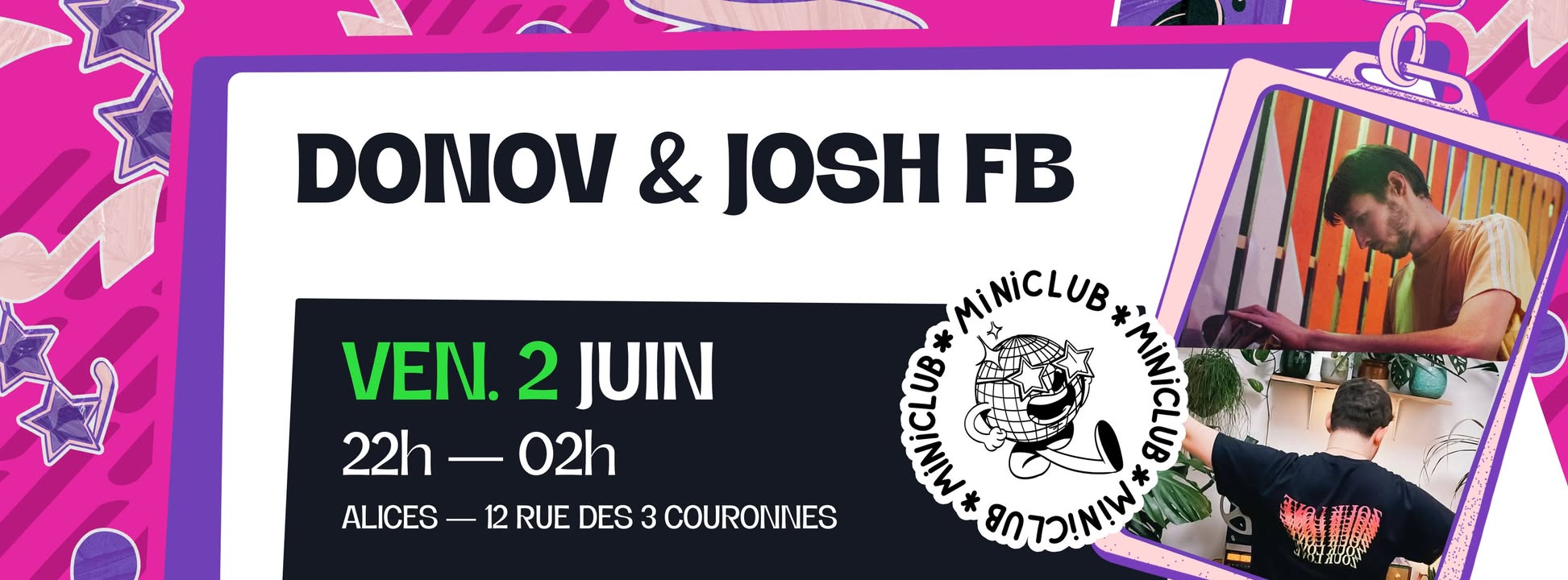 MINICLUB : Zouk Love w Josh FB & Donov