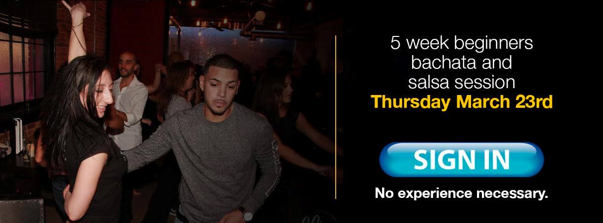 Beginners Bachata and Salsa 5 week session