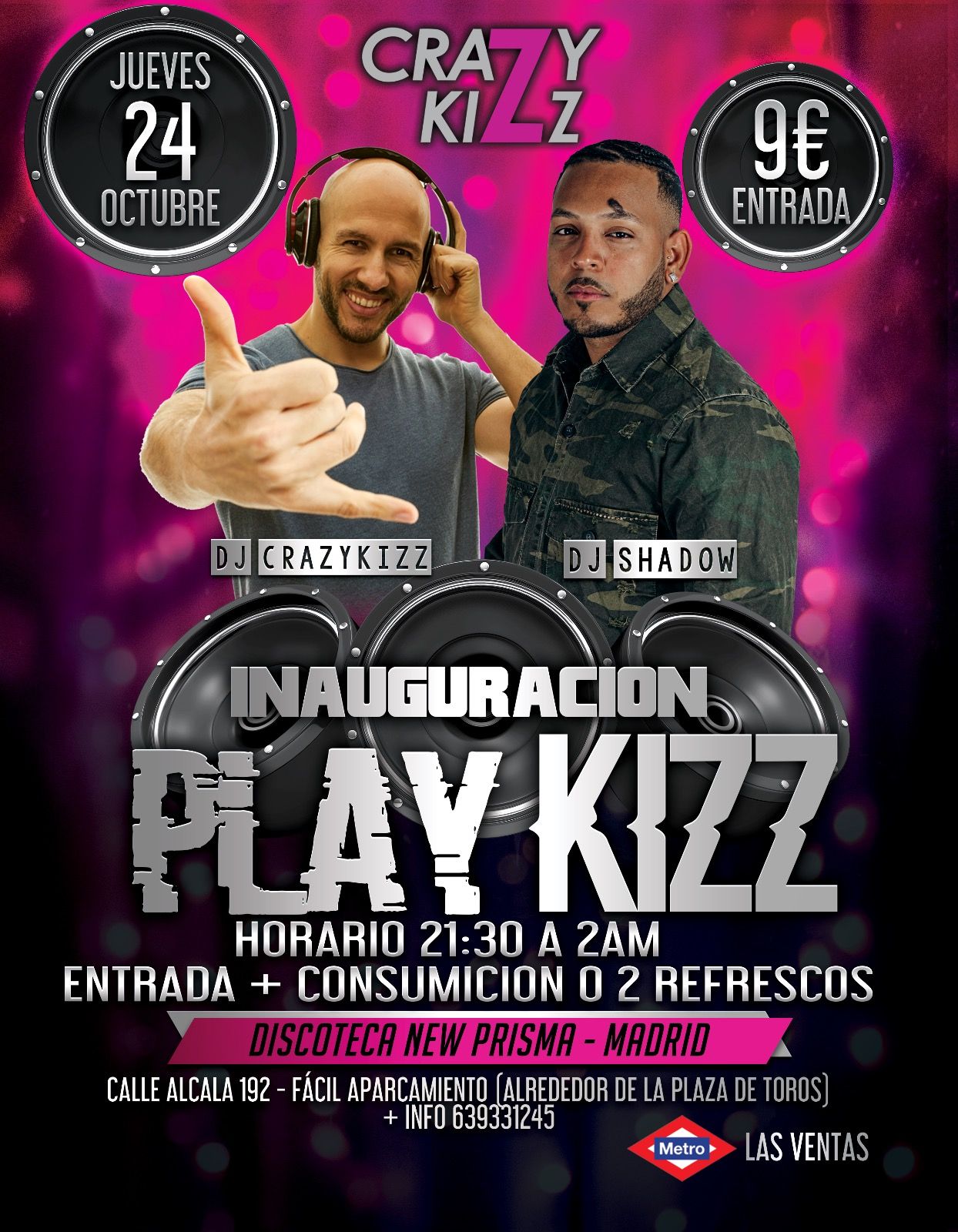 Play Kizz Jueves 24 de Octubreee