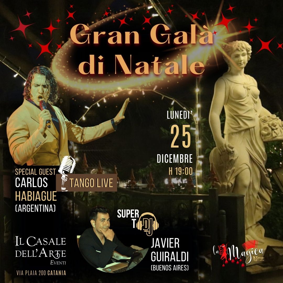 Mercoledì 25 Dic Special Milonga di Natale "Industrie" a Catania