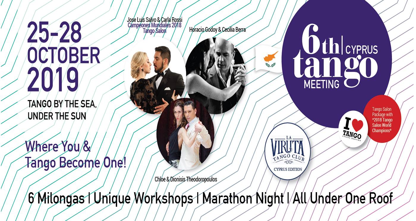 6th Cyprus Tango Meeting ***25th-28th October 2019***