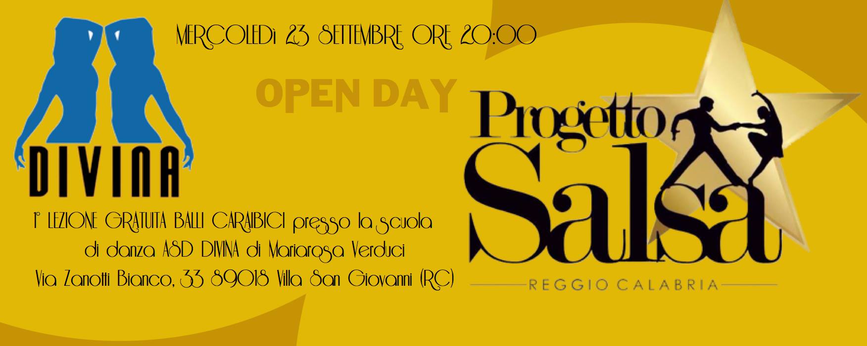 Progetto Salsa - Open Day Gratuito