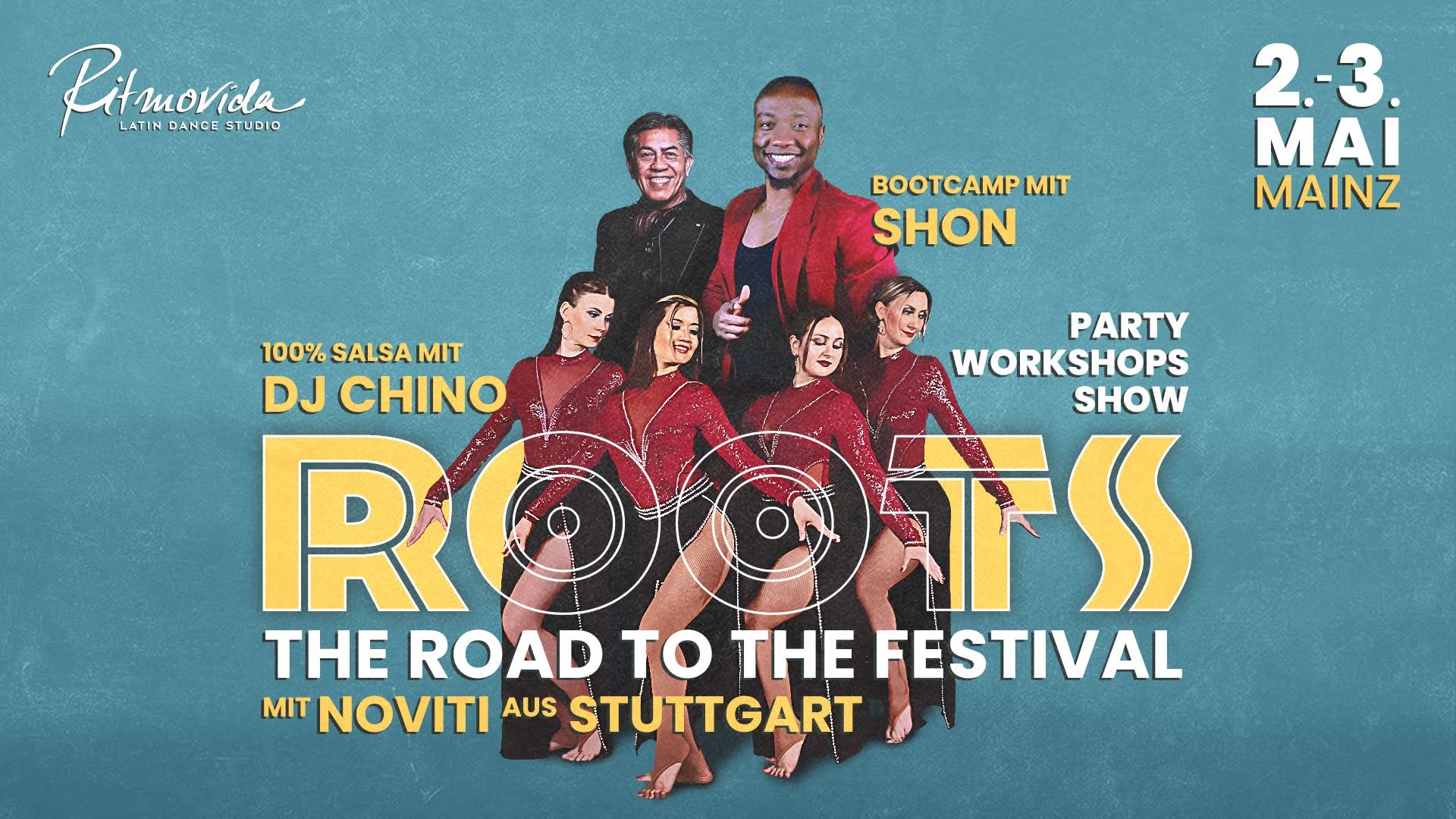 ROOTS - THE WAY TO THE FESTIVAL (Salsa Workshops & Party & Show)