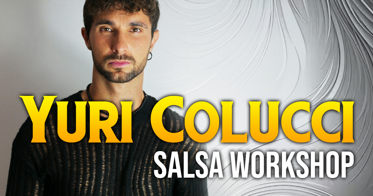 YURI COLUCCI Salsa Workshop w Utah Salsa . Com