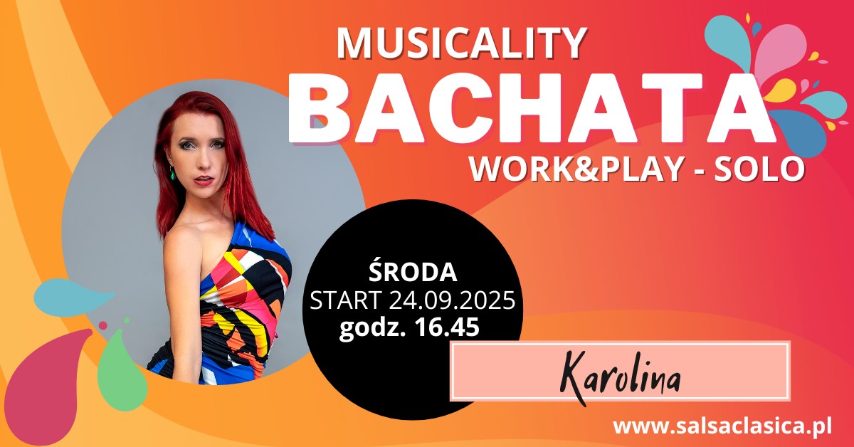 BACHATA MUSICALITY - WORK&PLAY - cykl 12 spotkań