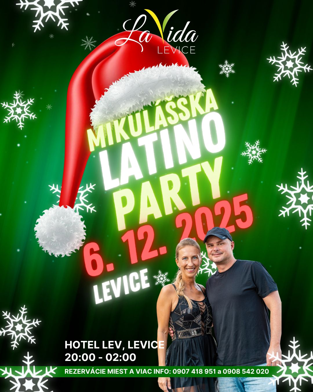 LaVida Mikulášska Latino Party v Leviciach