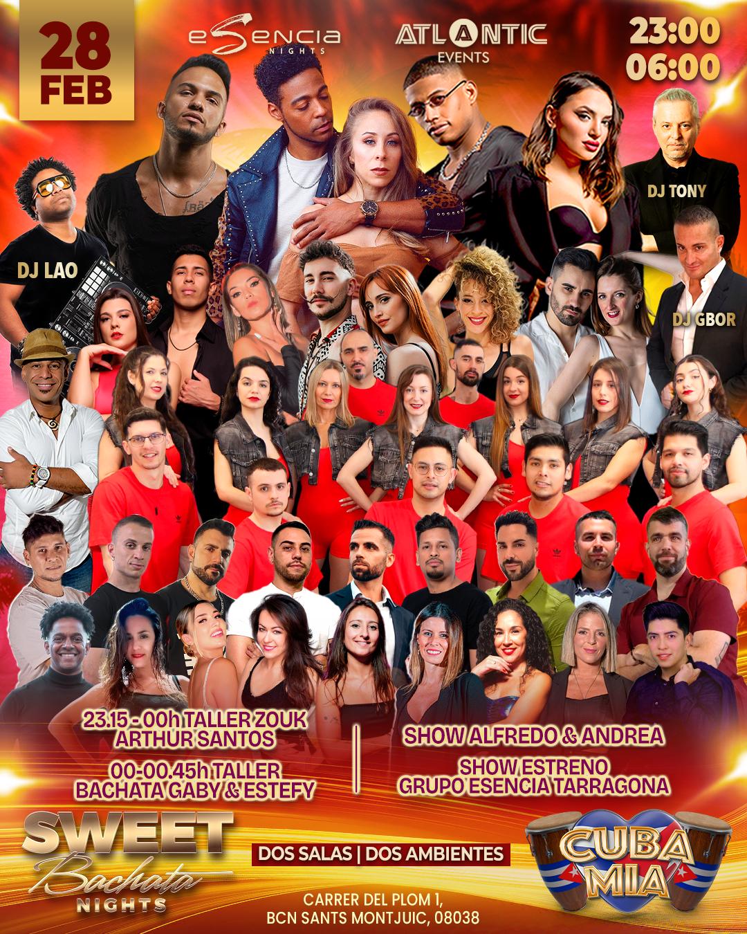 Sweet Bachata y Cuba Mia - By Esencia Nights