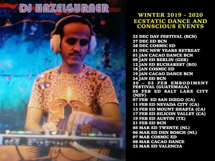 Ecstatic Dance w. Special Guest Hazelgurner from Barcelona