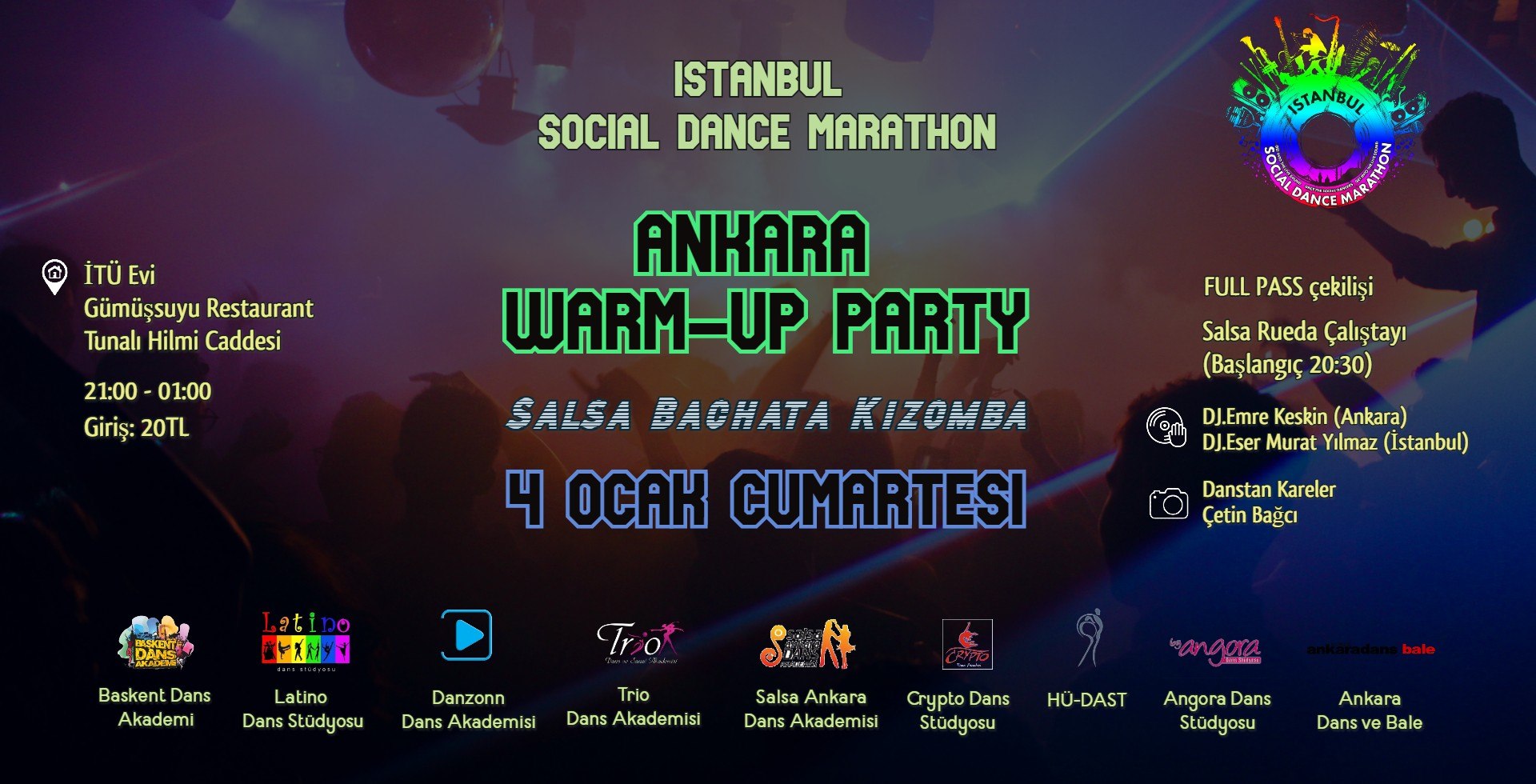 Ankara Warm-Up Party ~ 3rd Istanbul Social Dance Marathon