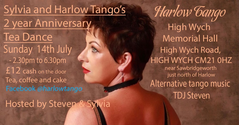Sylvia's Alternative Tea Dance July 2024 - 2-year Anniversary Special!