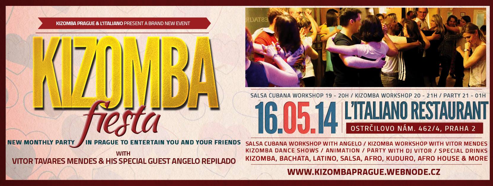 Kizomba Fiesta :: Kizomba Salsa Workshops & Party