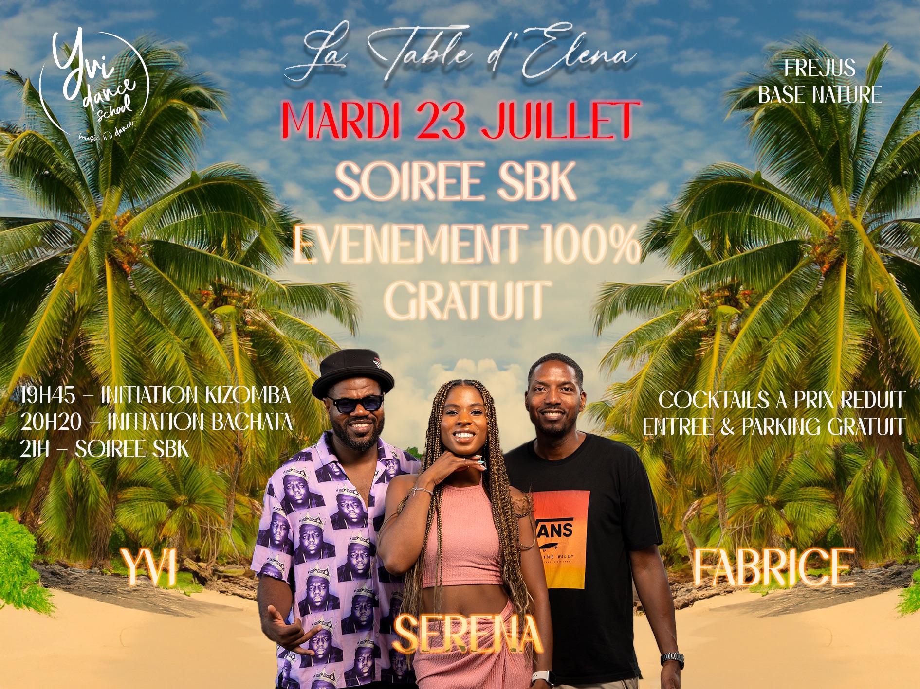 ☀️SUMMER PARTY SBK - FRÉJUS PLAGE