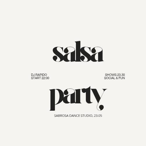 SALSA PARTY w Sabrosie