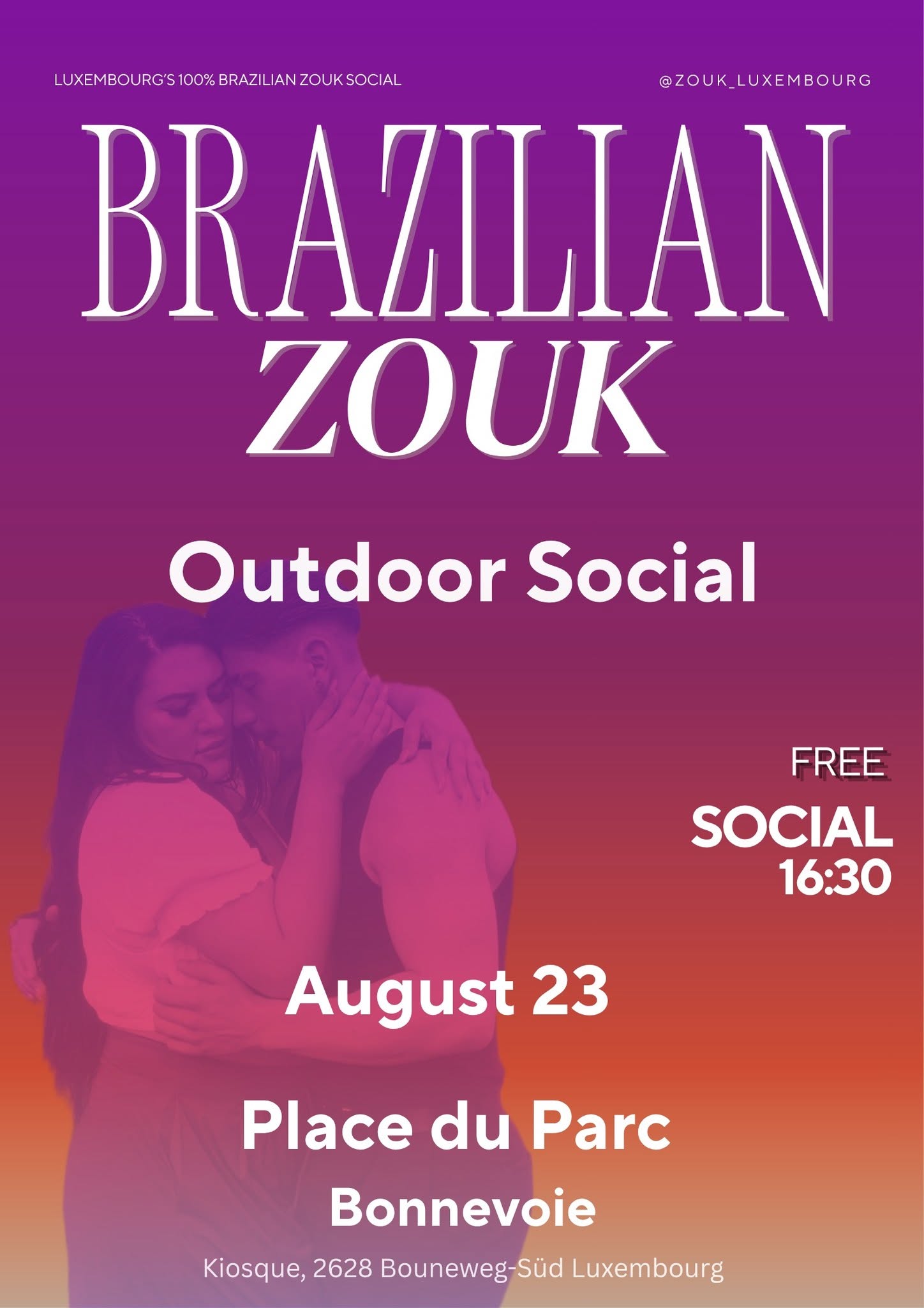 Brazilian Zouk Outdoor Social