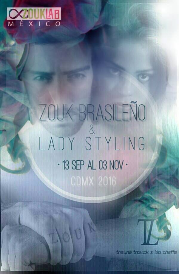 ZOUK Brasileño & Zouk Lady Styling (clases con Thayná y Léo)