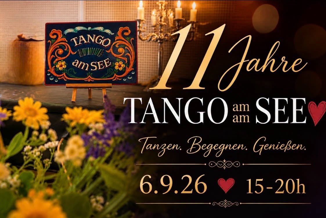 Sommermilonga- 11 Jahre Tango am See❤️