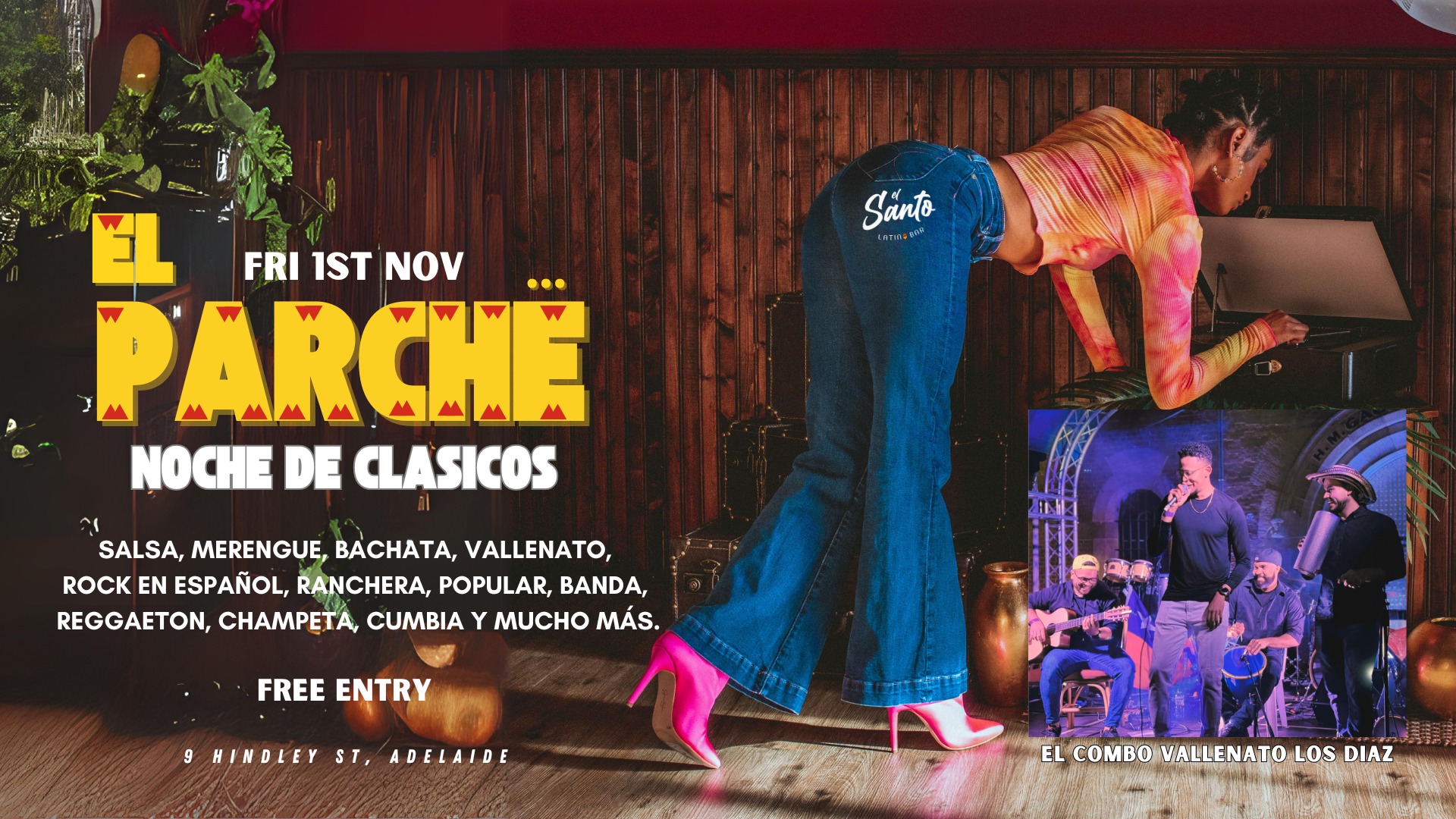 El Parche - Noche de Clasicos - El Combo Vallenato los Diaz