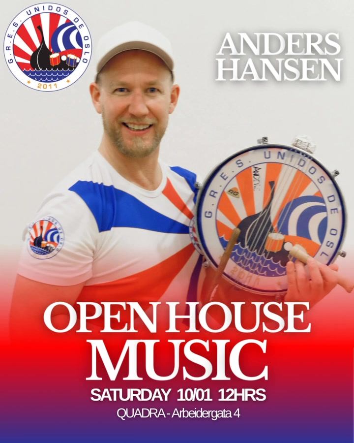 OPEN HOUSE - Want to play samba?