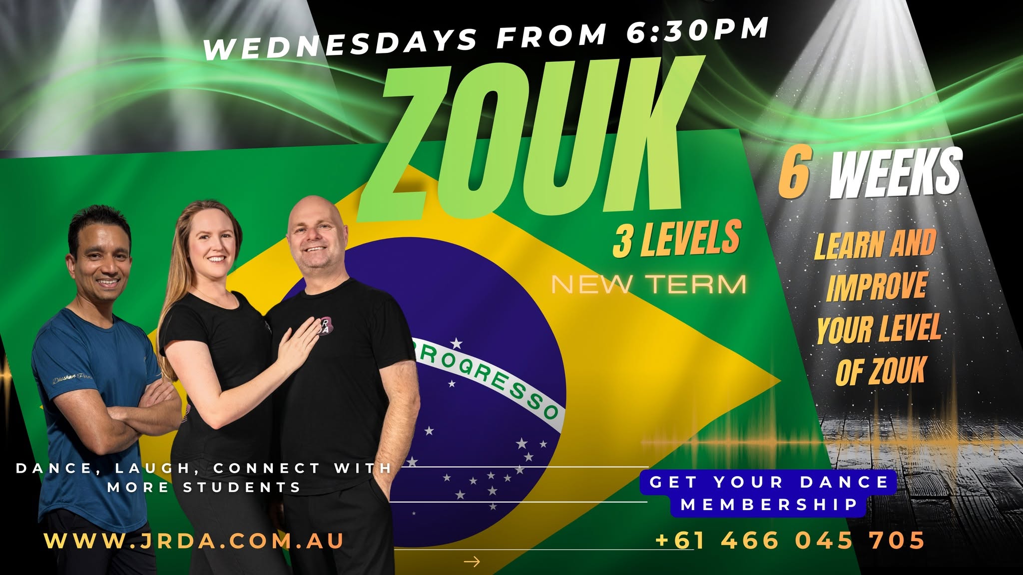 ZOUK CLASSES PERTH AT JRDA