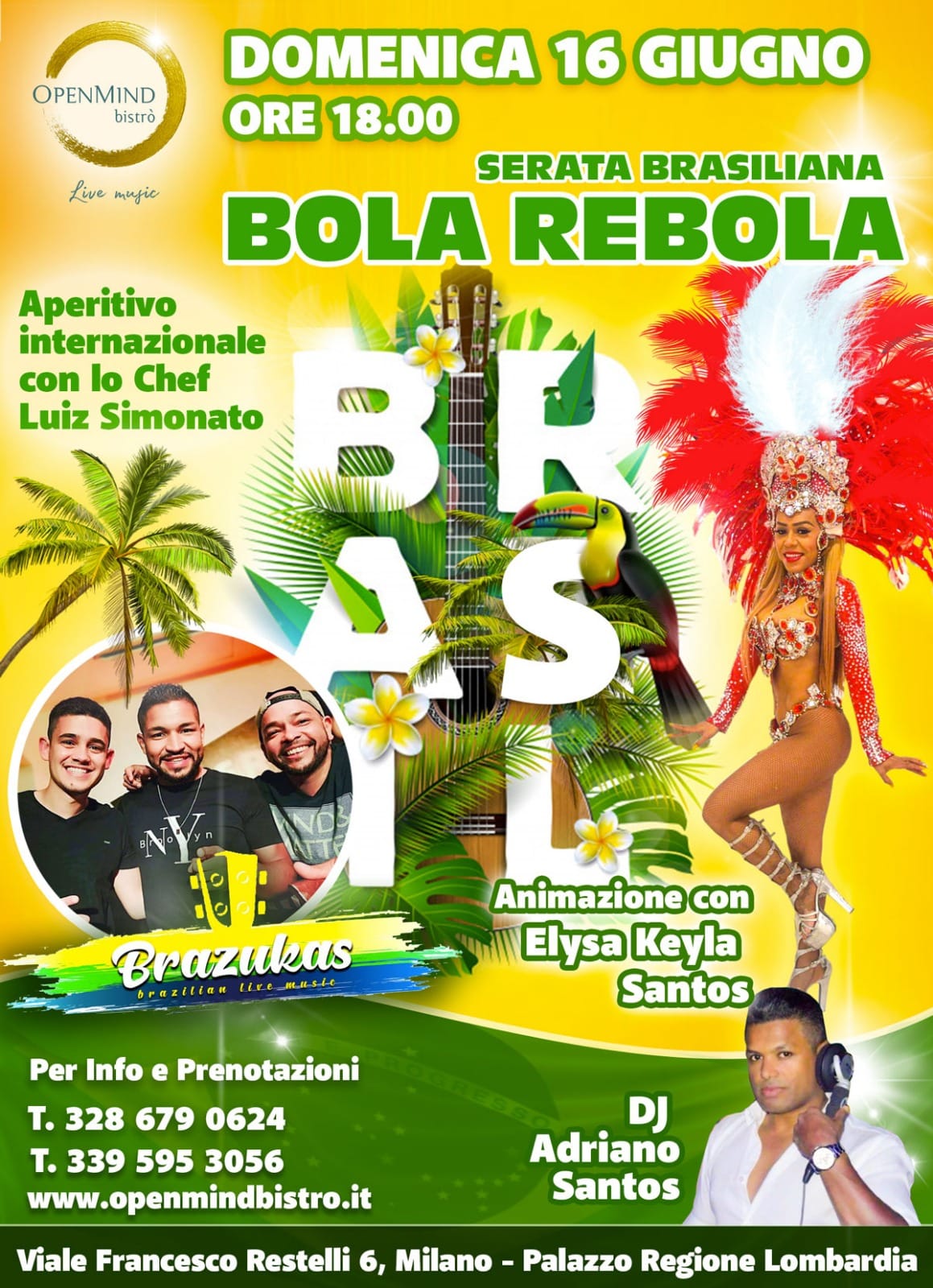 Serata Brasiliana Bola Rebola