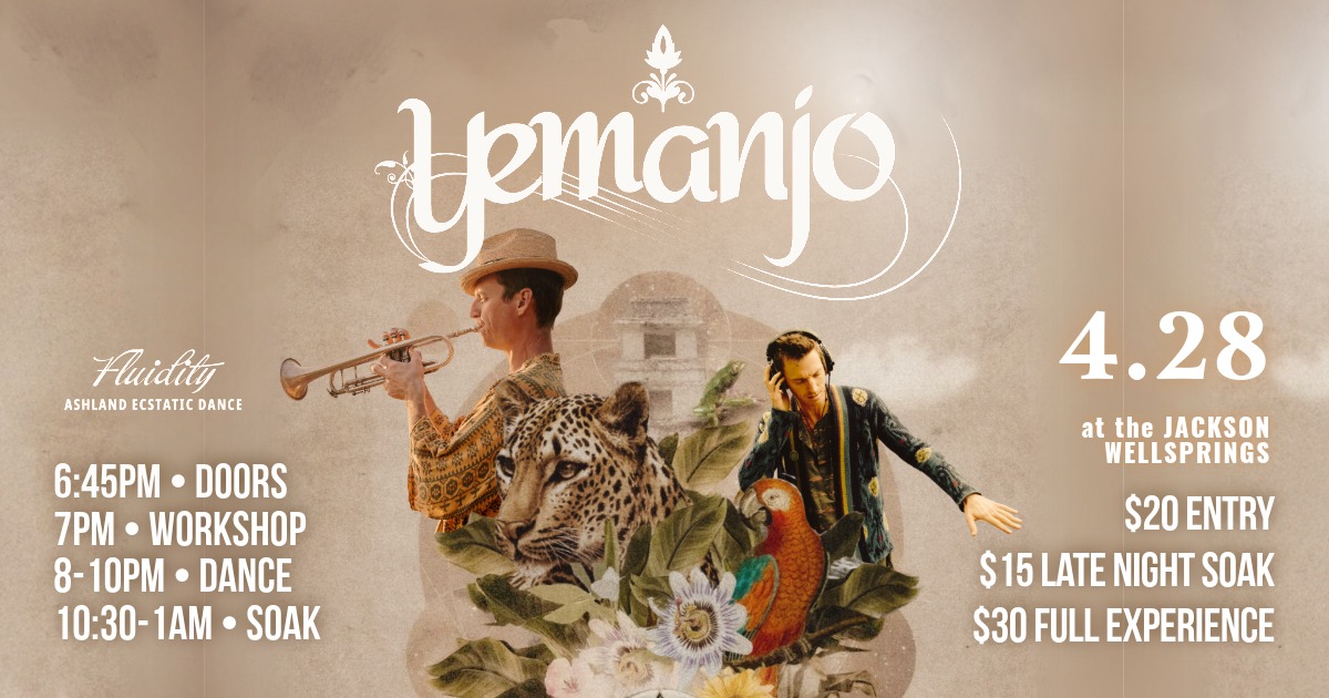 Ecstatic Dance set with YEMANJO! 🪶🎺✨