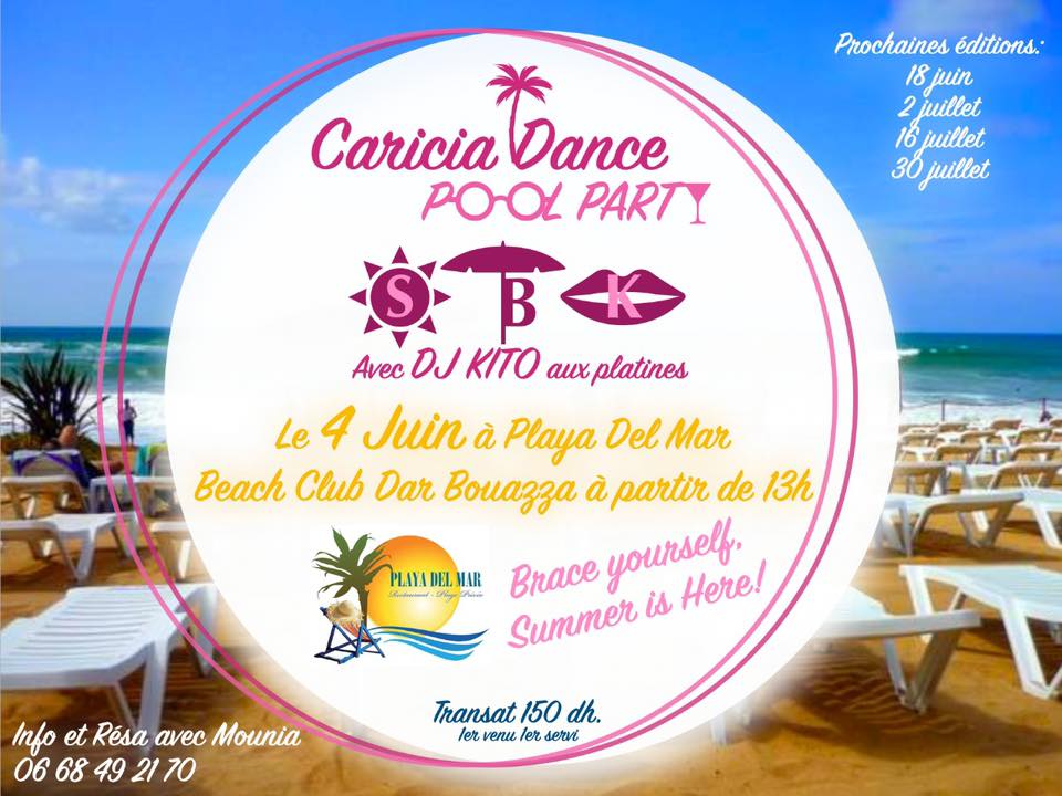 POOL PARTY SBK 100% Afro Latine BY CARICIA DANCE