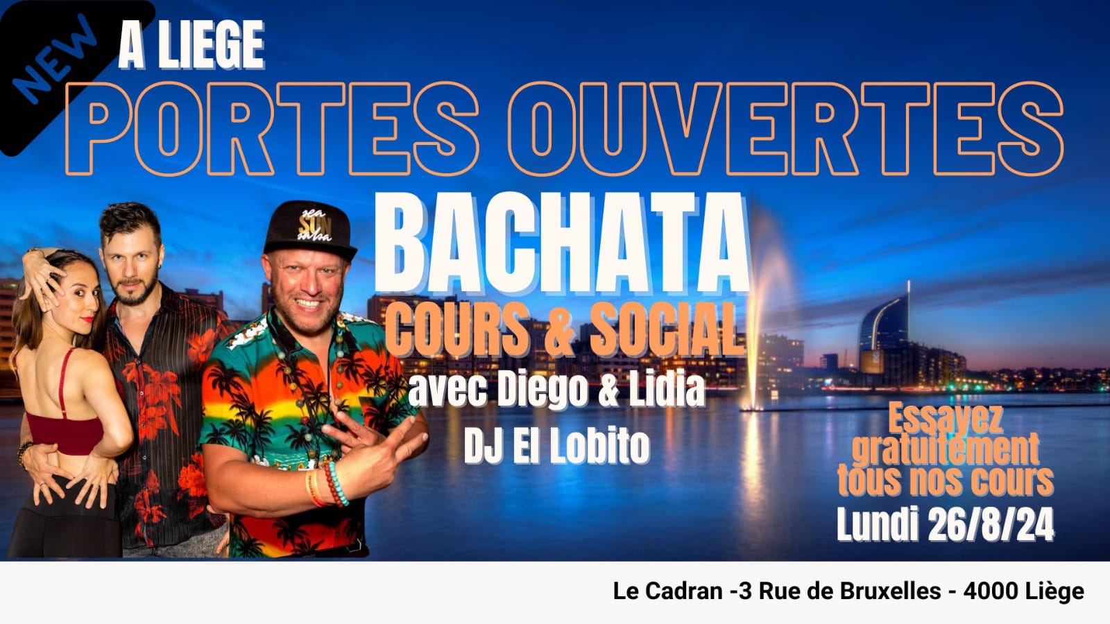 Portes ouvertes Monday Bachata Nights
