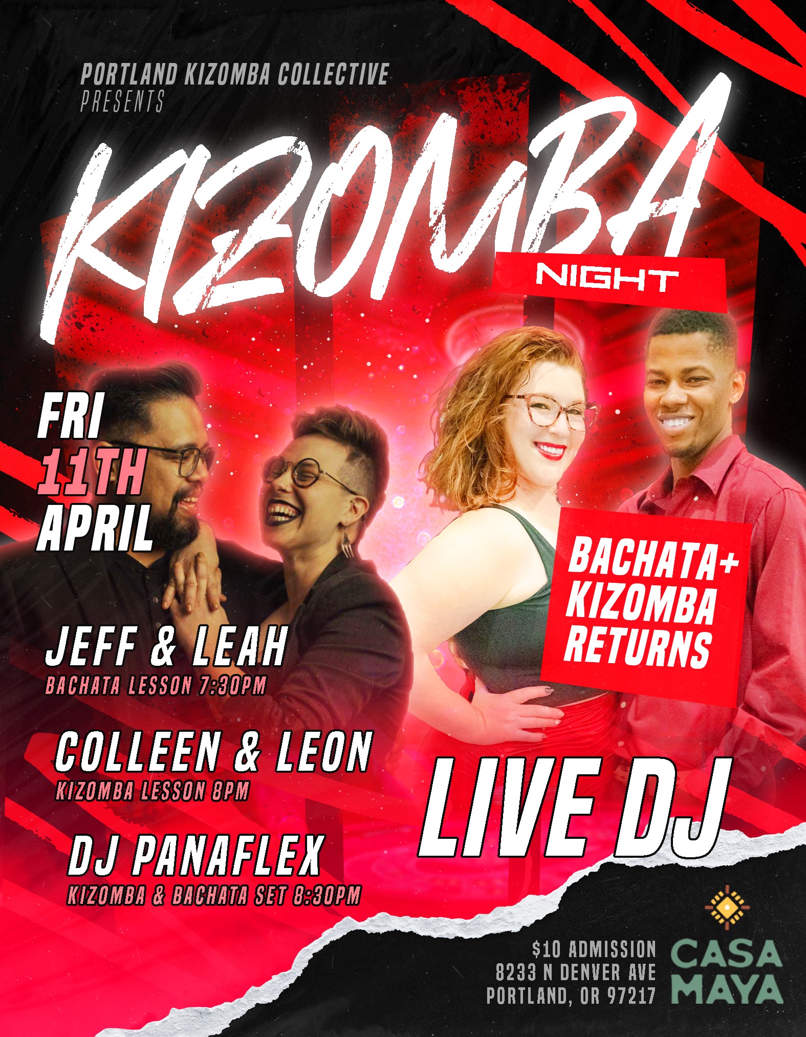 Kizomba Night V: Bachata + Kizomba